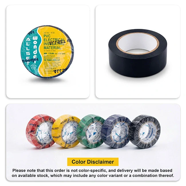 ACHEM Wonder PVC Electrical Insulation Tape - Image 3