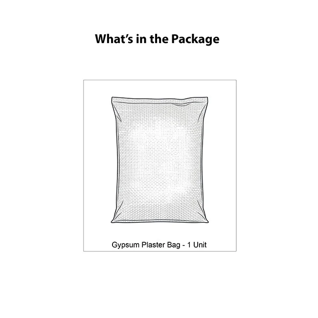 Alagar Super Plast Gypsum Plaster, 25 Kg Bag - Image 6