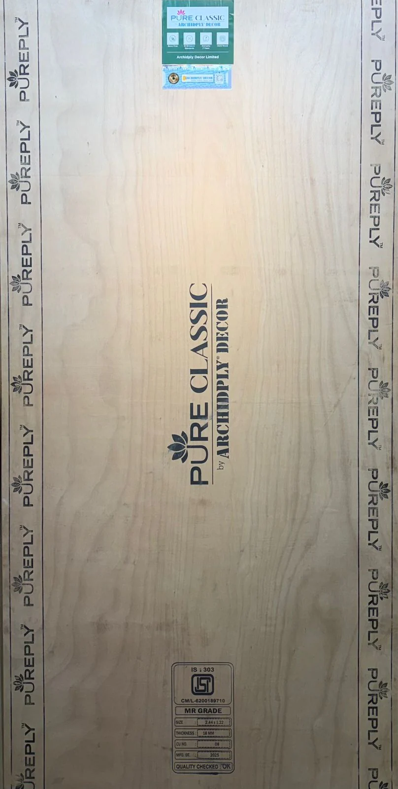 Archidply Decor Pure Classic MR Plywood - Image 3