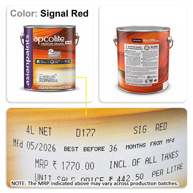 Asian Paints Apcolite Premium Glossy Enamel - Image 11