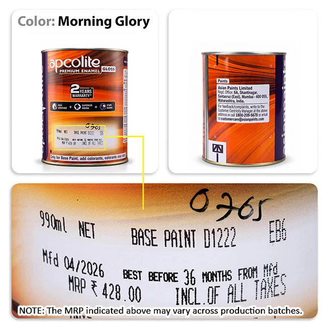 Asian Paints Apcolite Premium Glossy Enamel - Image 2