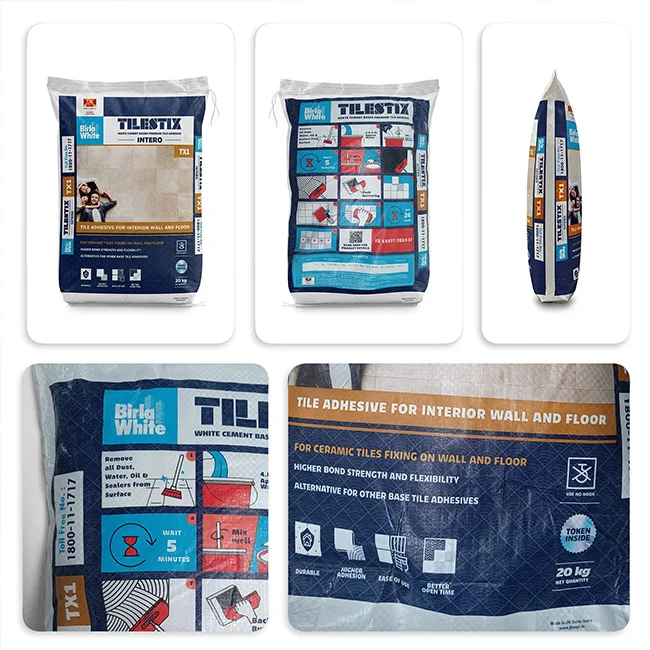 Birla White TX1 Tile Adhesive, White, 20 kg Bag - Image 4