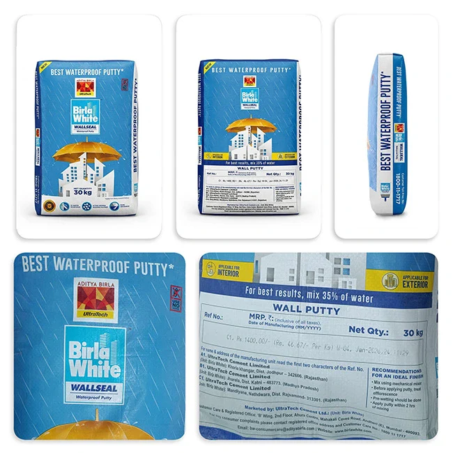 Birla White WallSeal Waterproof Putty, 30 Kg Bag - Image 4