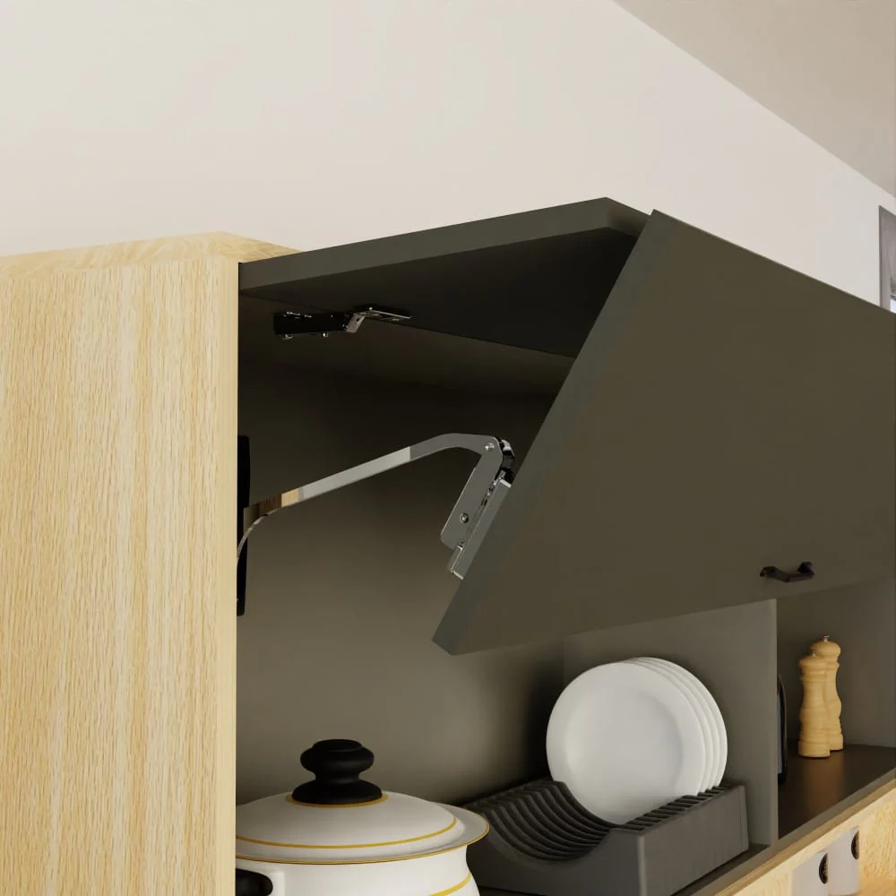Ebco Eurolift Bi-Fold Door System, Soft Close, Anthracite - Image 4