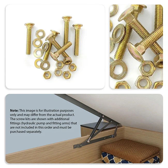 Ebco Mounting Screw Kit for Pro-Lift Bed Fittings - Image 3