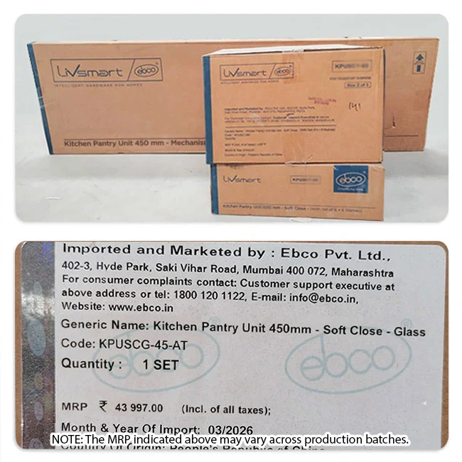 Ebco Pantry Unit, Soft Close - Image 7