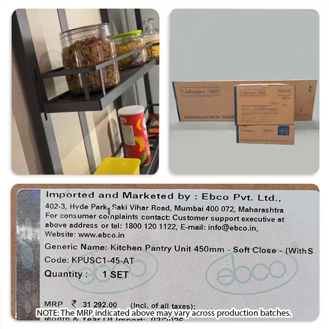 Ebco Pantry Unit, Soft Close - Image 9