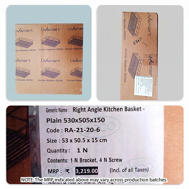 Ebco Plain Kitchen Basket, SS304 - Image 16