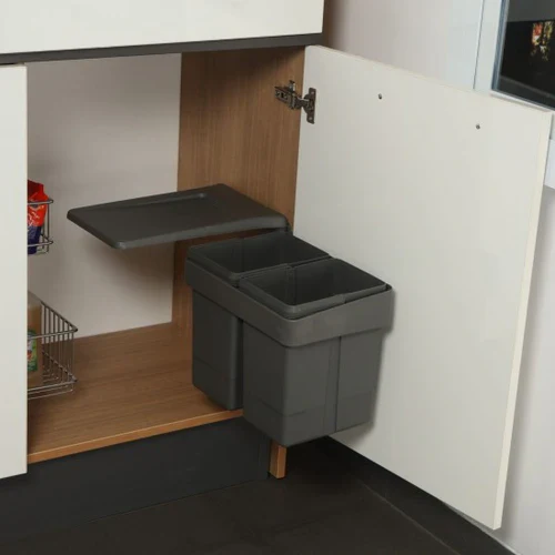 Ebco Swing Out Waste Bin, Rectangular