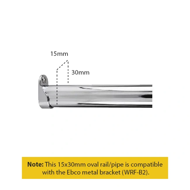 Ebco Wardrobe Rail Fittings - Image 3