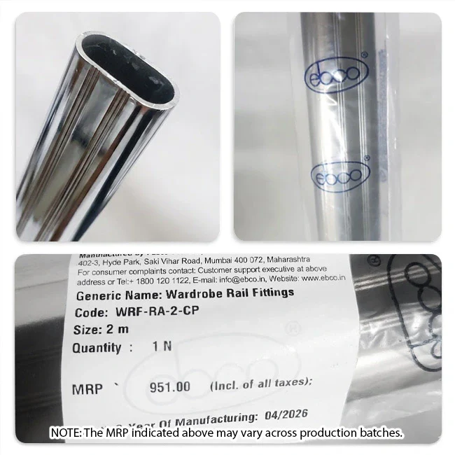 Ebco Wardrobe Rail Fittings - Image 7