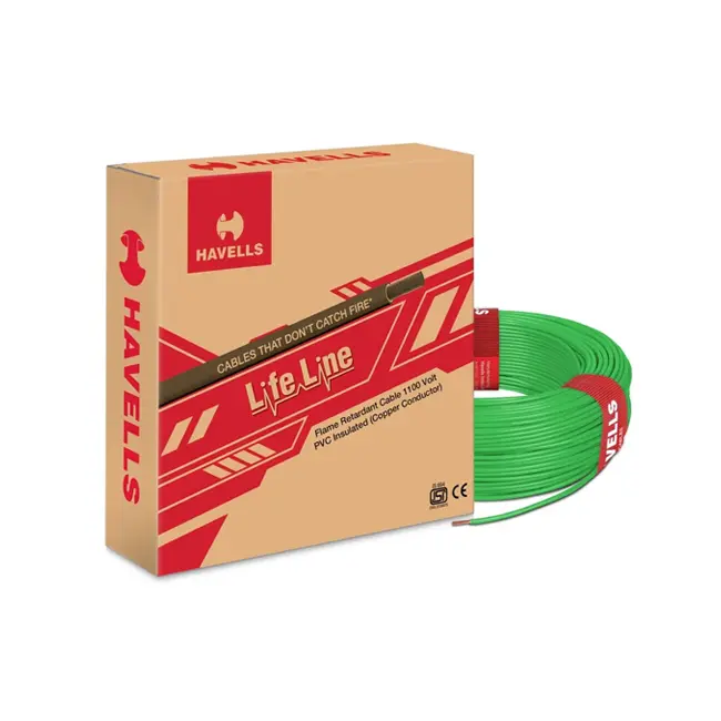 Havells Lifeline FR PVC Insulated Flexible Cable, 180m - Image 5