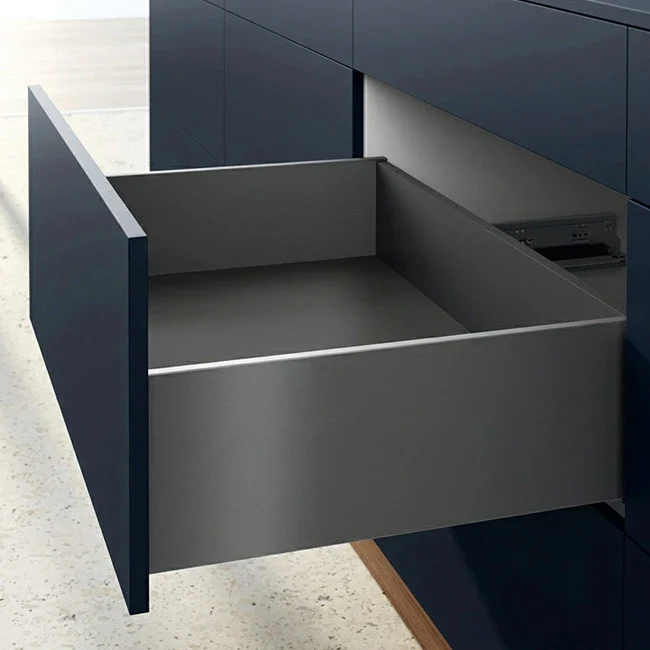 Hettich AvanTech Tandem Box Anthracite, 500mm, 30Kg, Full Set
