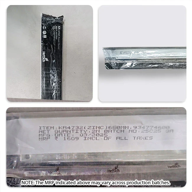 Hettich KA 4732 Telescopic Channel, Soft Close, 35 kg Capacity, Zinc - Image 16