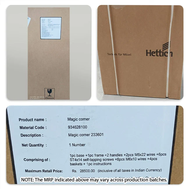 Hettich Universal Magic Corner Double Pullout - Image 2