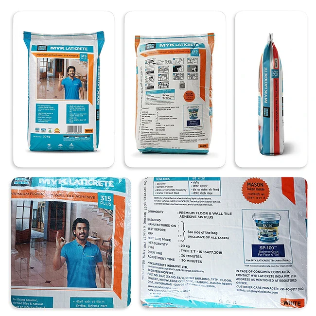 MYK Laticrete 315 Plus Tile Adhesive, White, 20 Kg Bag - Image 4