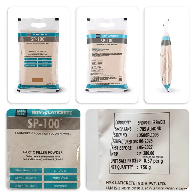 MYK Laticrete SP-100 Epoxy Tile Grout, Colour Powder (Part C) - Image 4