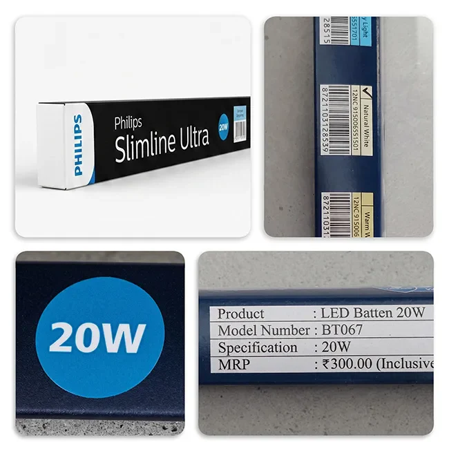 Philips Slimline Ultra LED Tube Light, 20W - Image 3