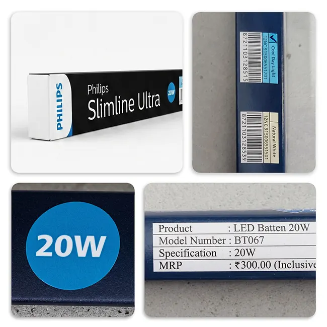Philips Slimline Ultra LED Tube Light, 20W - Image 4