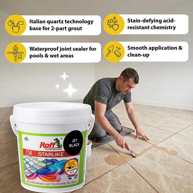 Roff T34 Starlike Epoxy Tile Grout - Image 2
