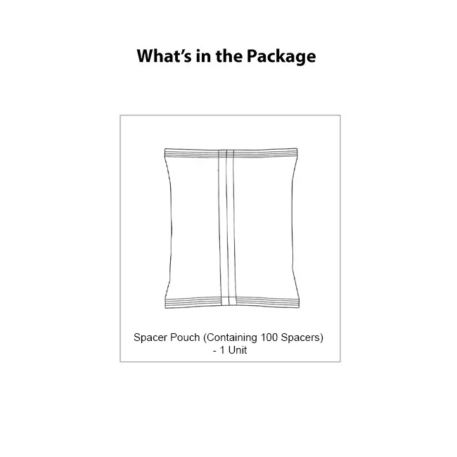 Roff Tiles Spacer, 100 Nos/Pack - Image 5